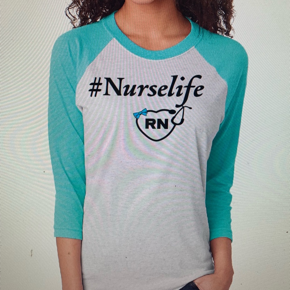 Triblend 3/4 sleeve baseball tee